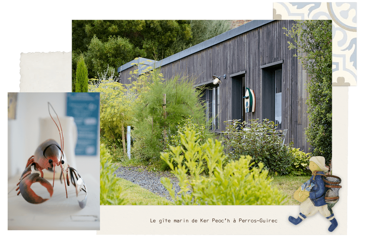 Gîte de bord de mer à Perros-Guirec, Côte de Granit Rose, Bretagne
