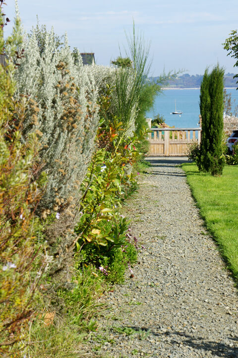 Au bout du portail de Ker Peoc'h... la mer