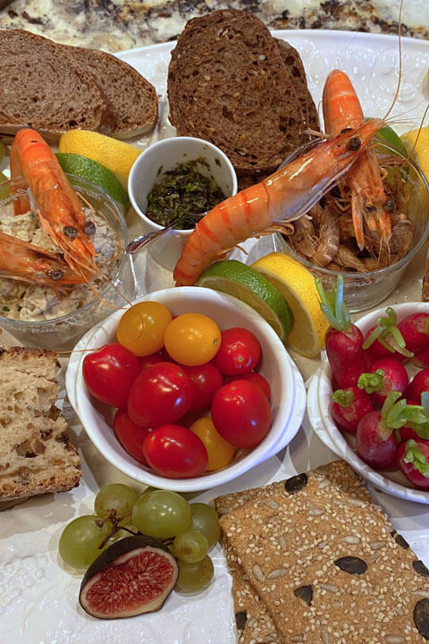 Planche apéro des vacances en Bretagne à Ker Peoch'